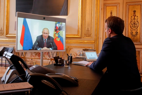 Điện đàm Nga-Pháp ngày 6-3: Moscow vẫn sẵn sàng đối thoại với Kiev

